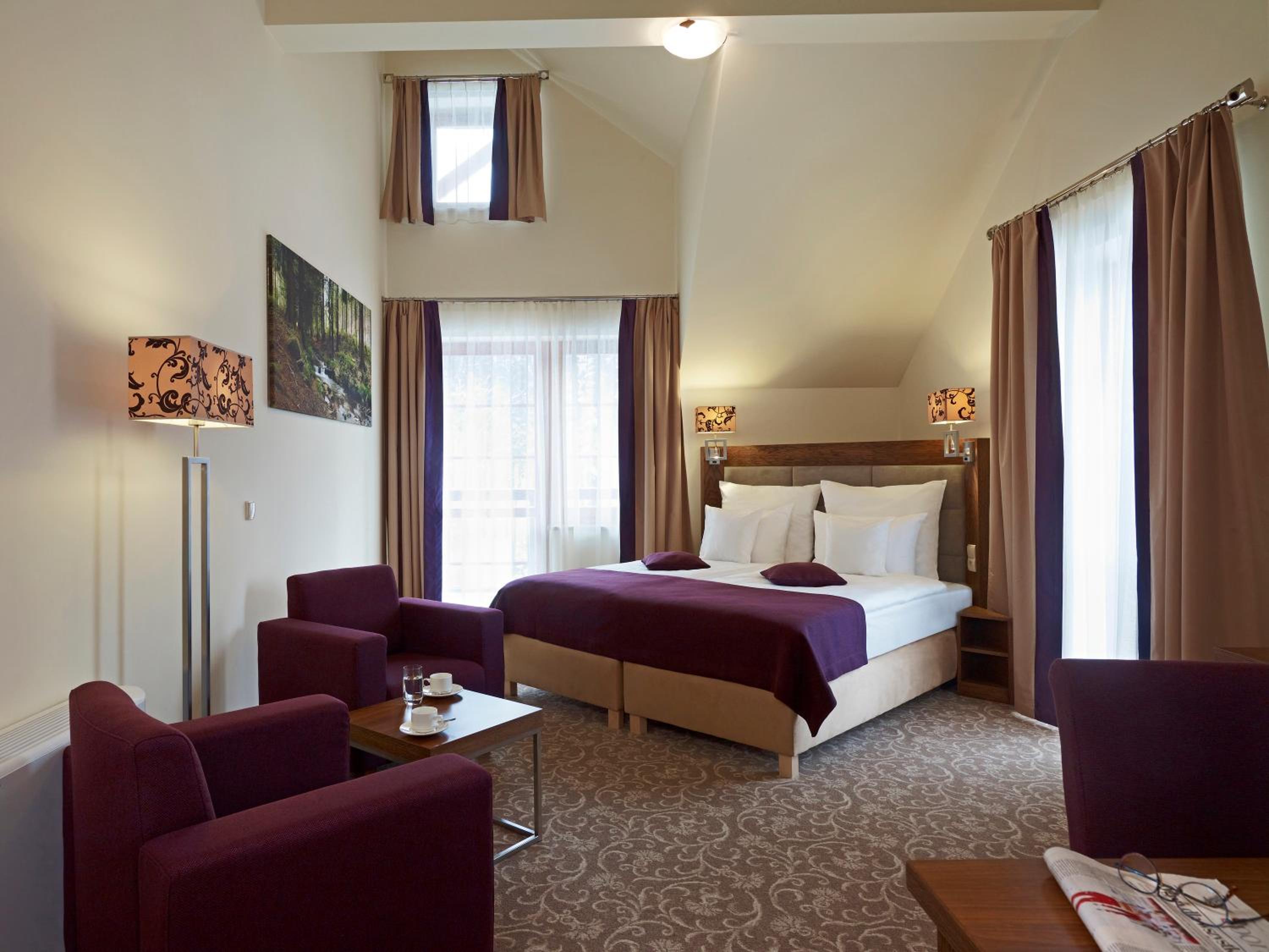 غرفة متصلة سوبيريور متصلة بسرير مزدوج مع أريكة، Hotel Mercure Krynica Zdroj Resort and Spa 3/9