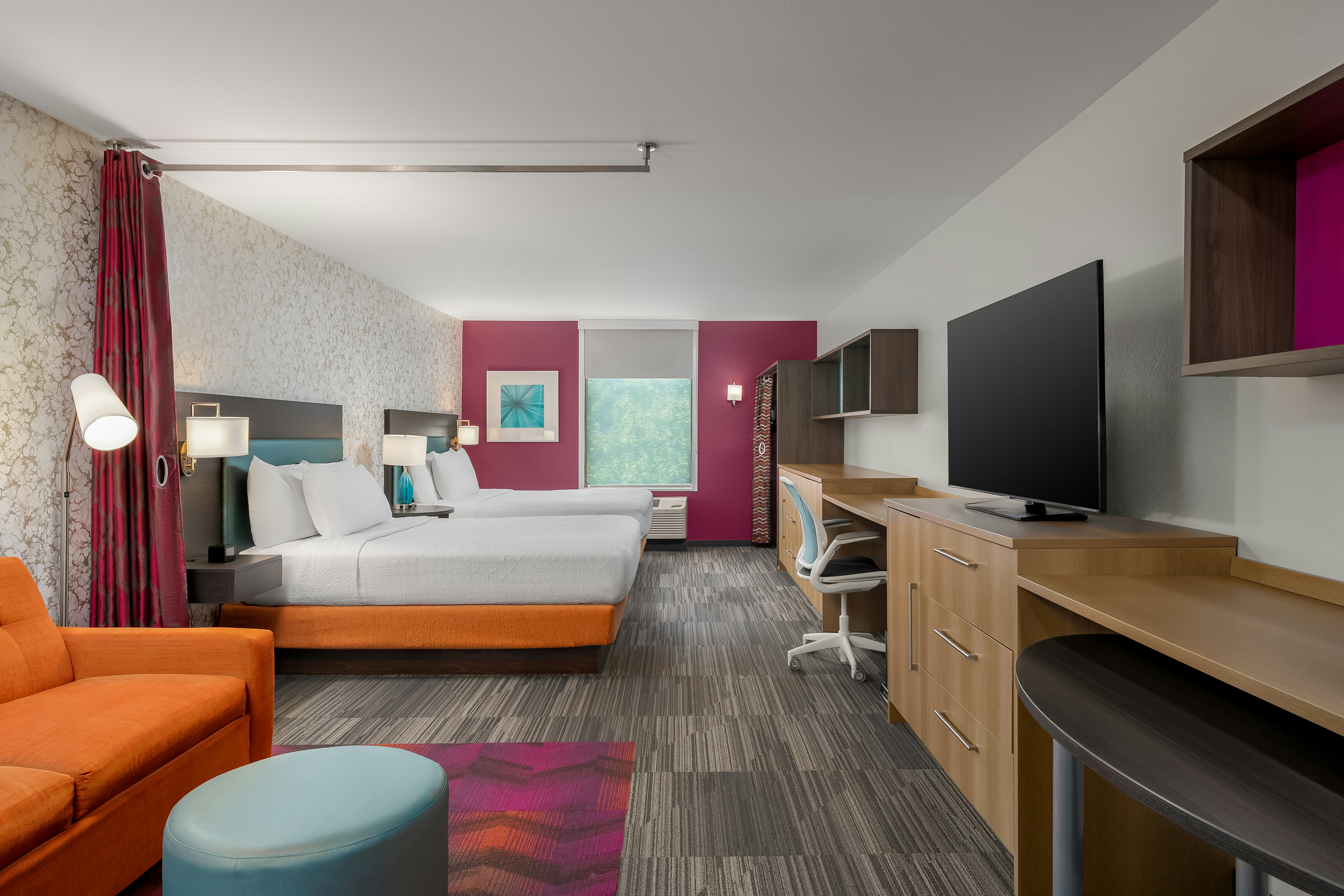 Studio, 2 Queen Beds