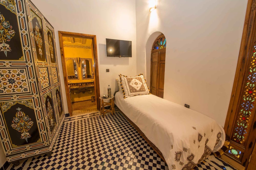 جناح بسرير مزدوج وسرير فردي، Riad Ouliya 2/3