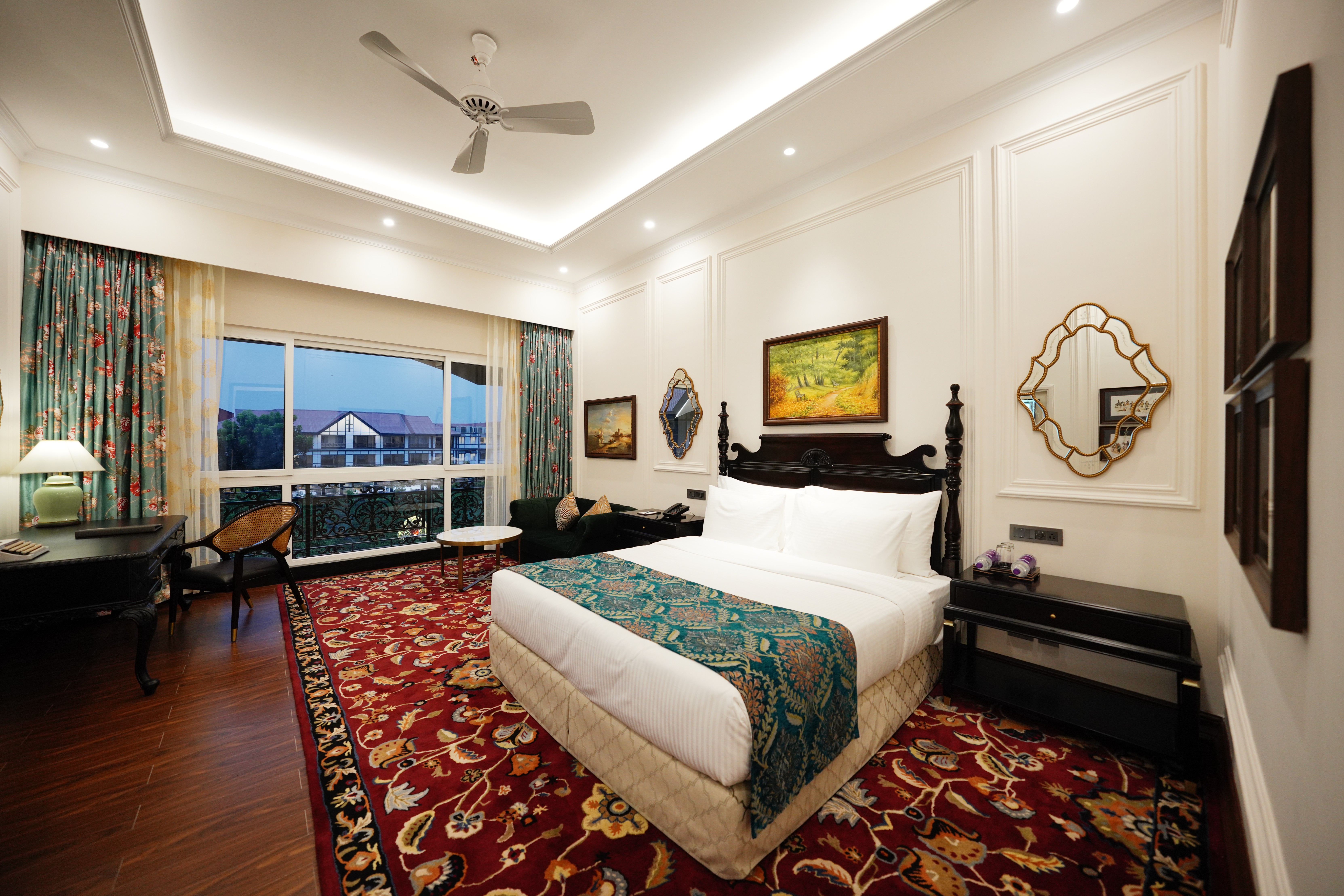 Room, Double Bed, Jungle View