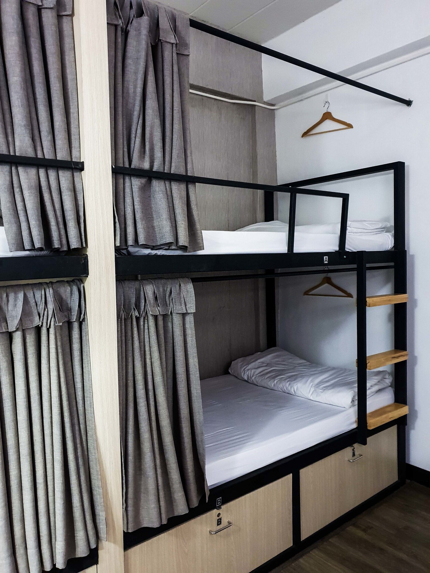 غرفة عائلية رباعية بأسرّة بطابقين، Connect Hostel 3/7