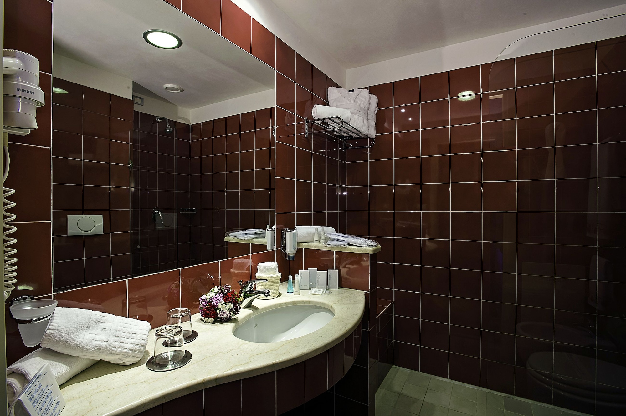 Bathroom at Mahara Hotel, MAZARA DEL VALLO