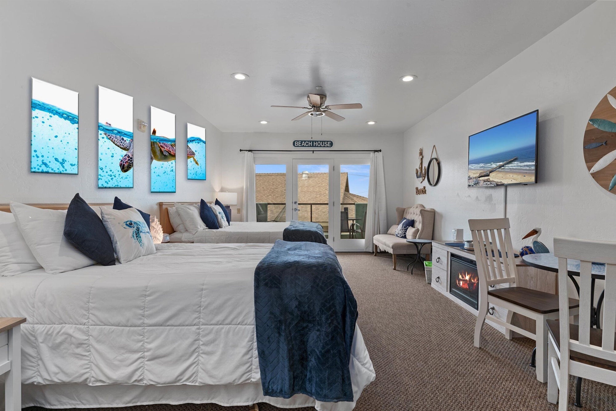 Sea Turtle, King Bed