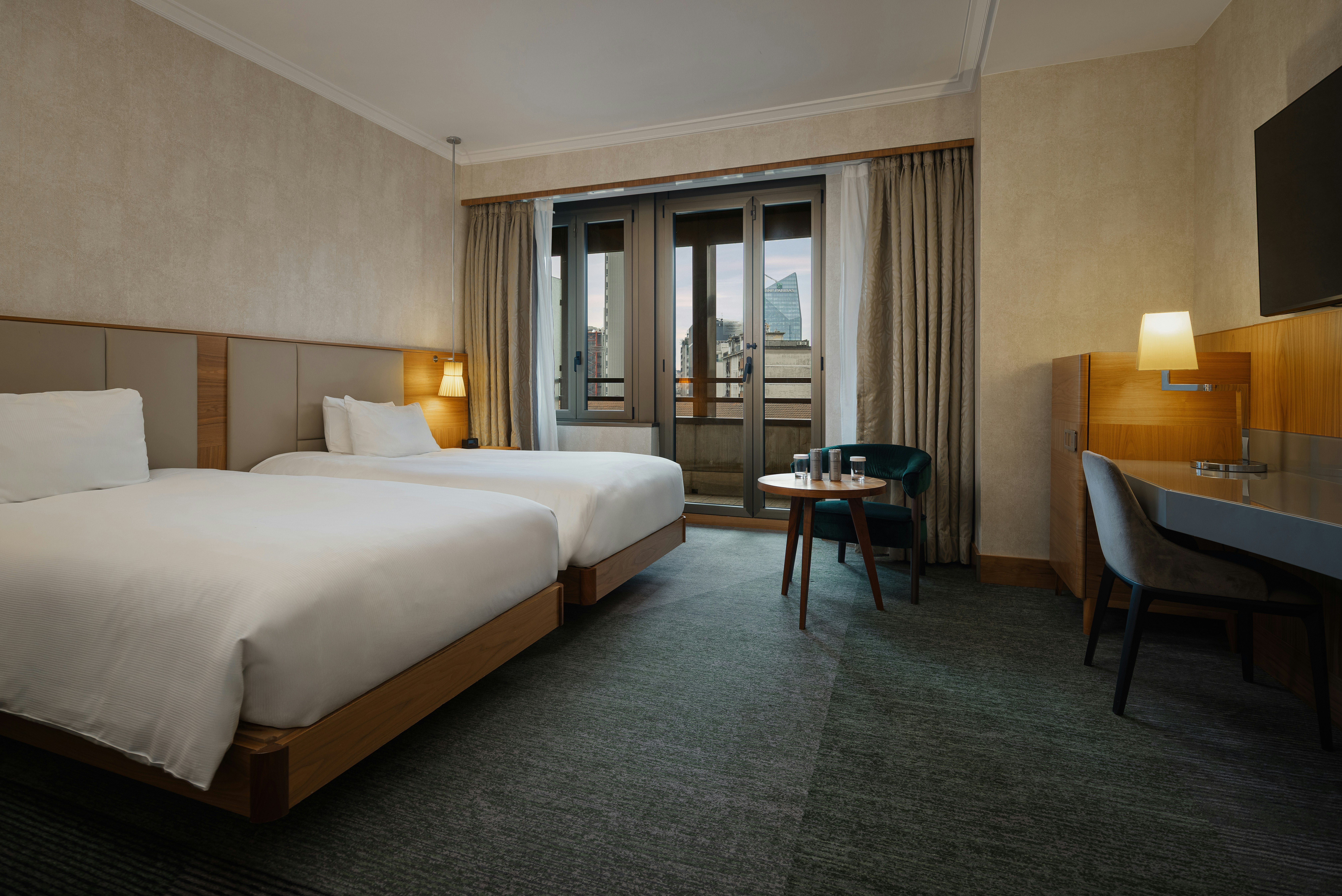 Guest Room, Deluxe, Twin Beds