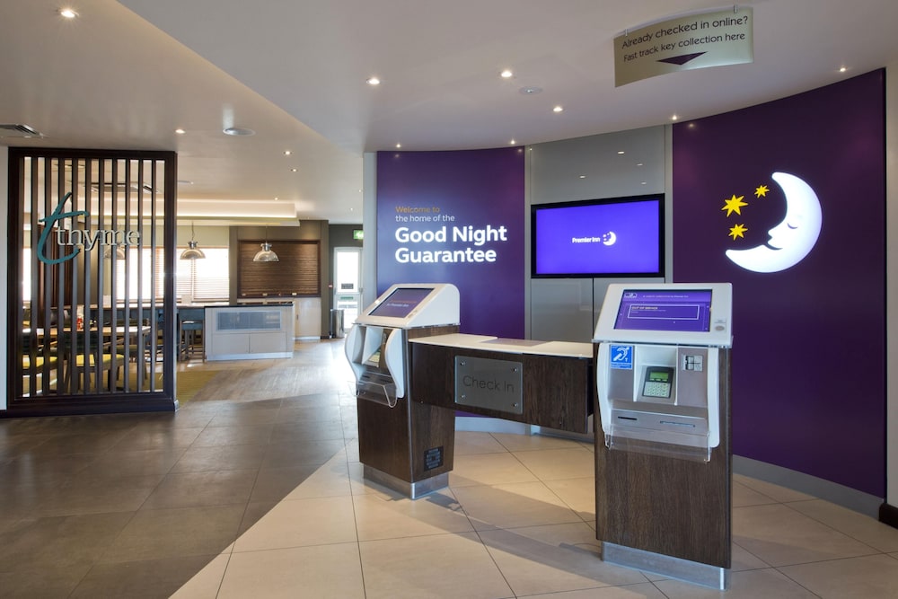 Lobby at Premier Inn Glasgow Braehead, GLASGOW