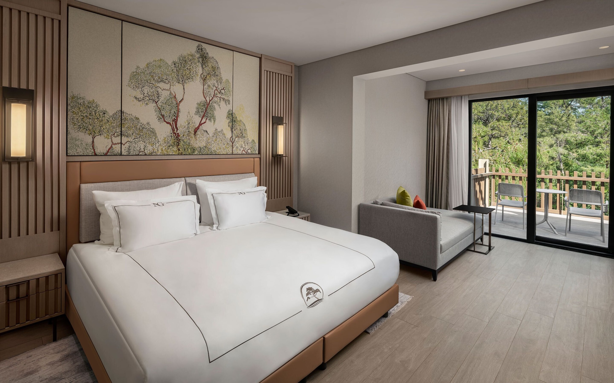 Superior, Double Bed, Forest View