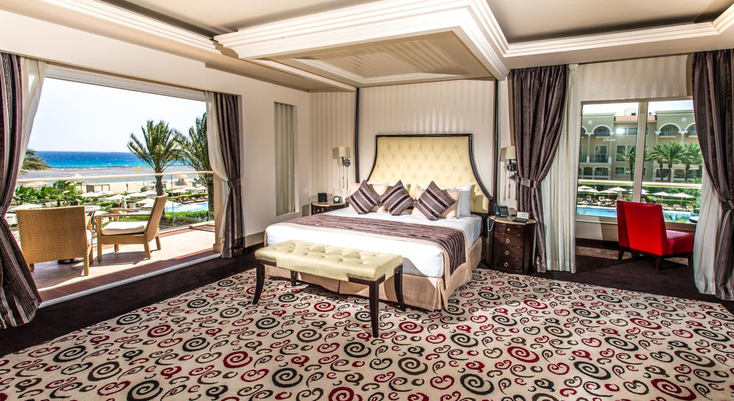 Prime, Premier, Suite, King Bed, Pool View, Sea View