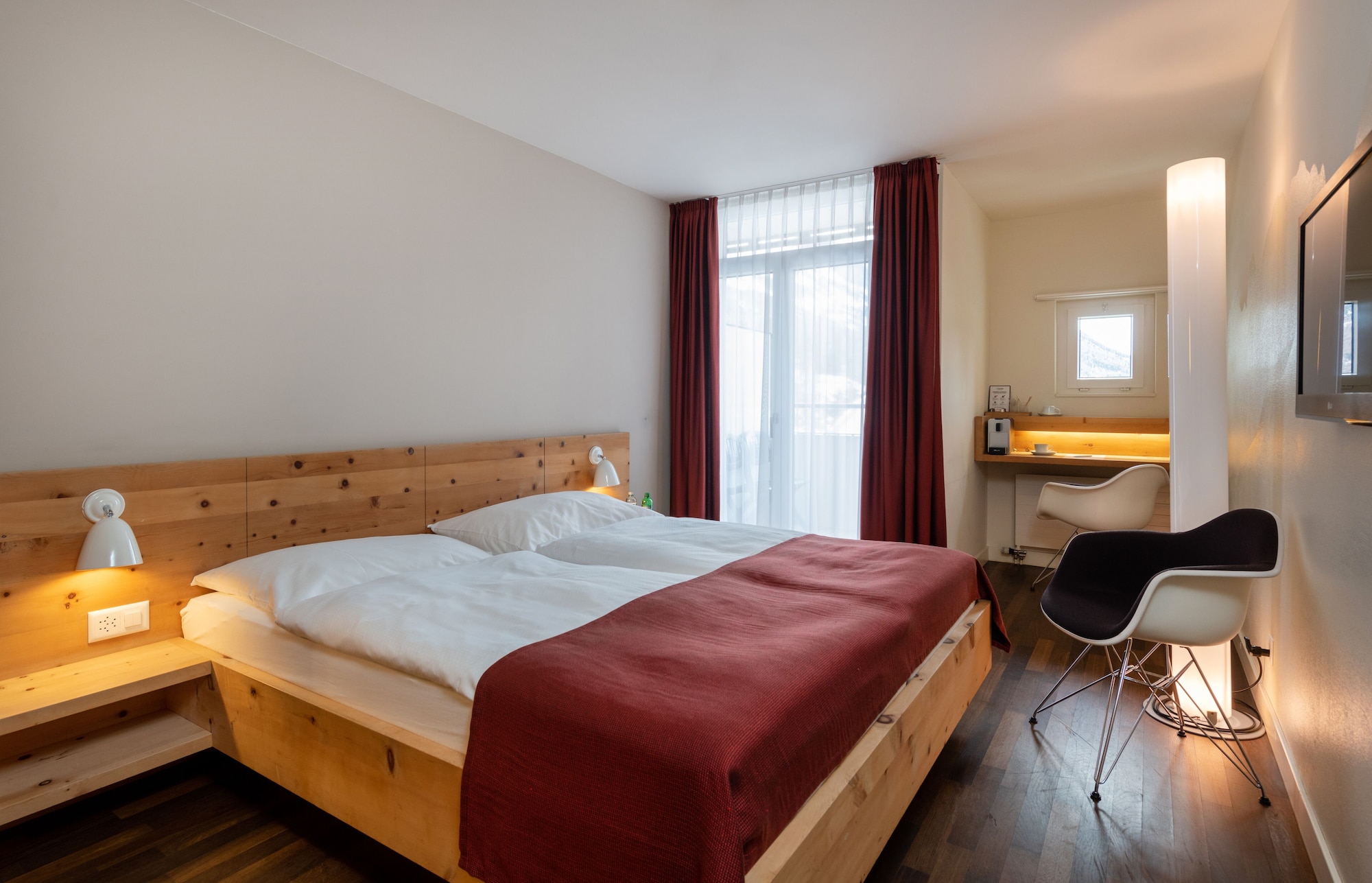 Alpine, Panorama, Twin Beds