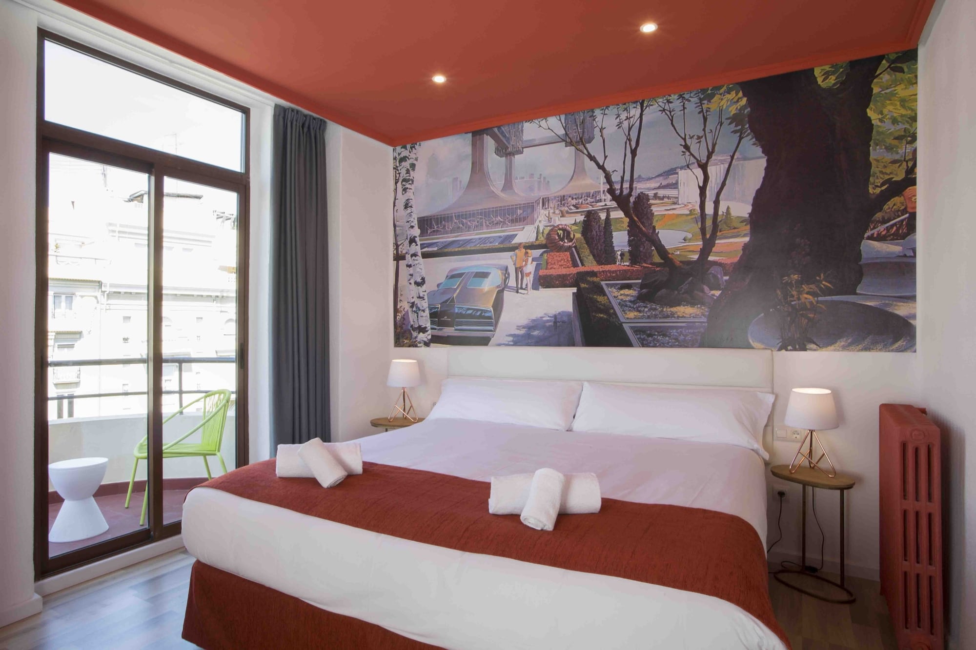ROOM, DOUBLE BED, CITY VIEW, TERRACE