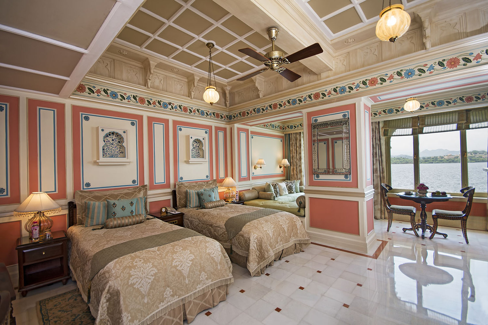 Palace, Double Bed, Lake View