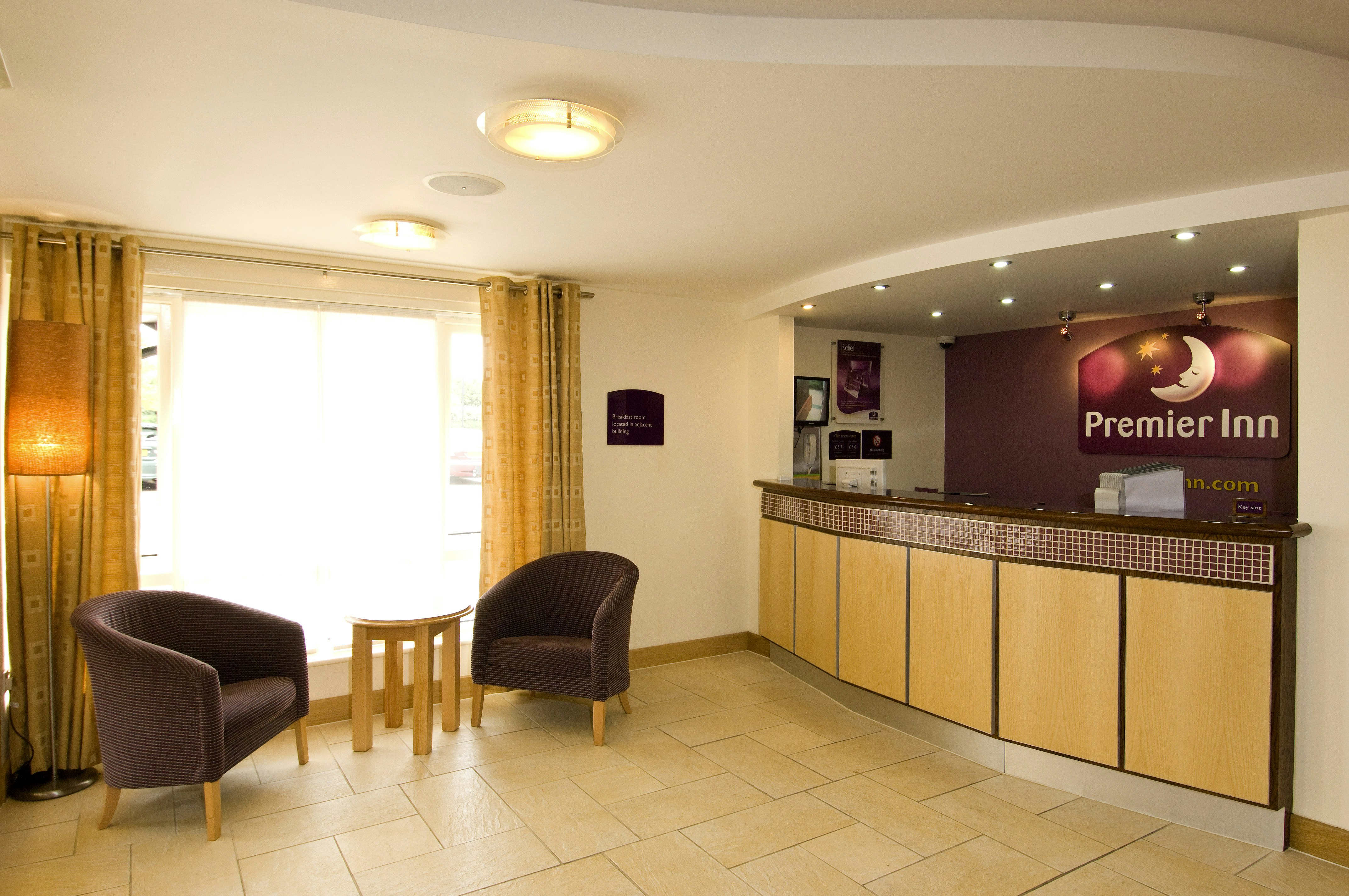 Lobby at Premier Inn Coventry East (M6 J2), COVENTRY - UK