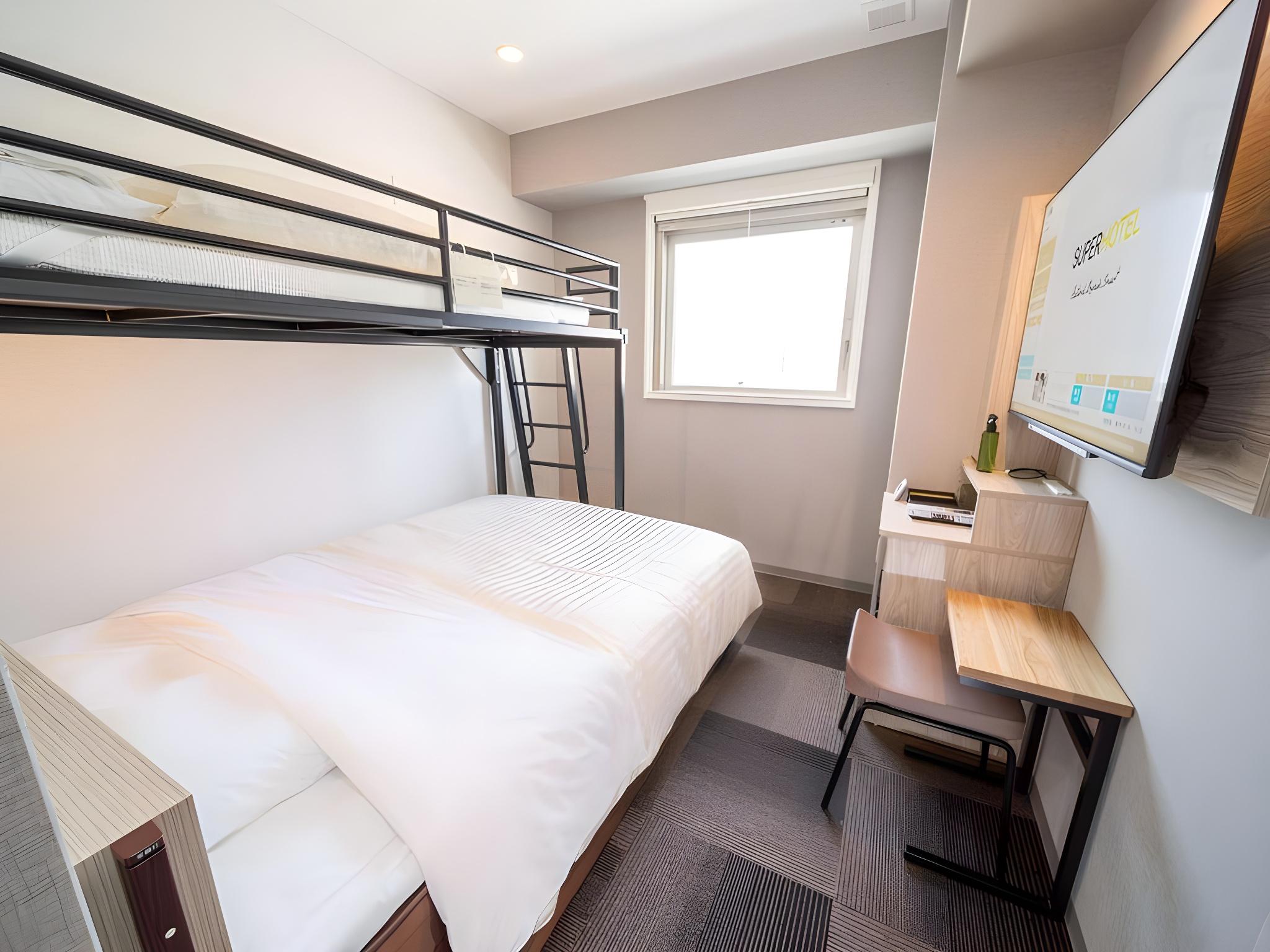 Room, Double Bed, Loft Bed