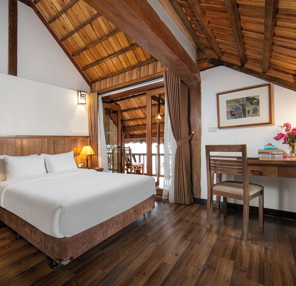 غرفة قياسية بسرير مزدوج، Mai Chau Hideaway Lake Resort 2/4
