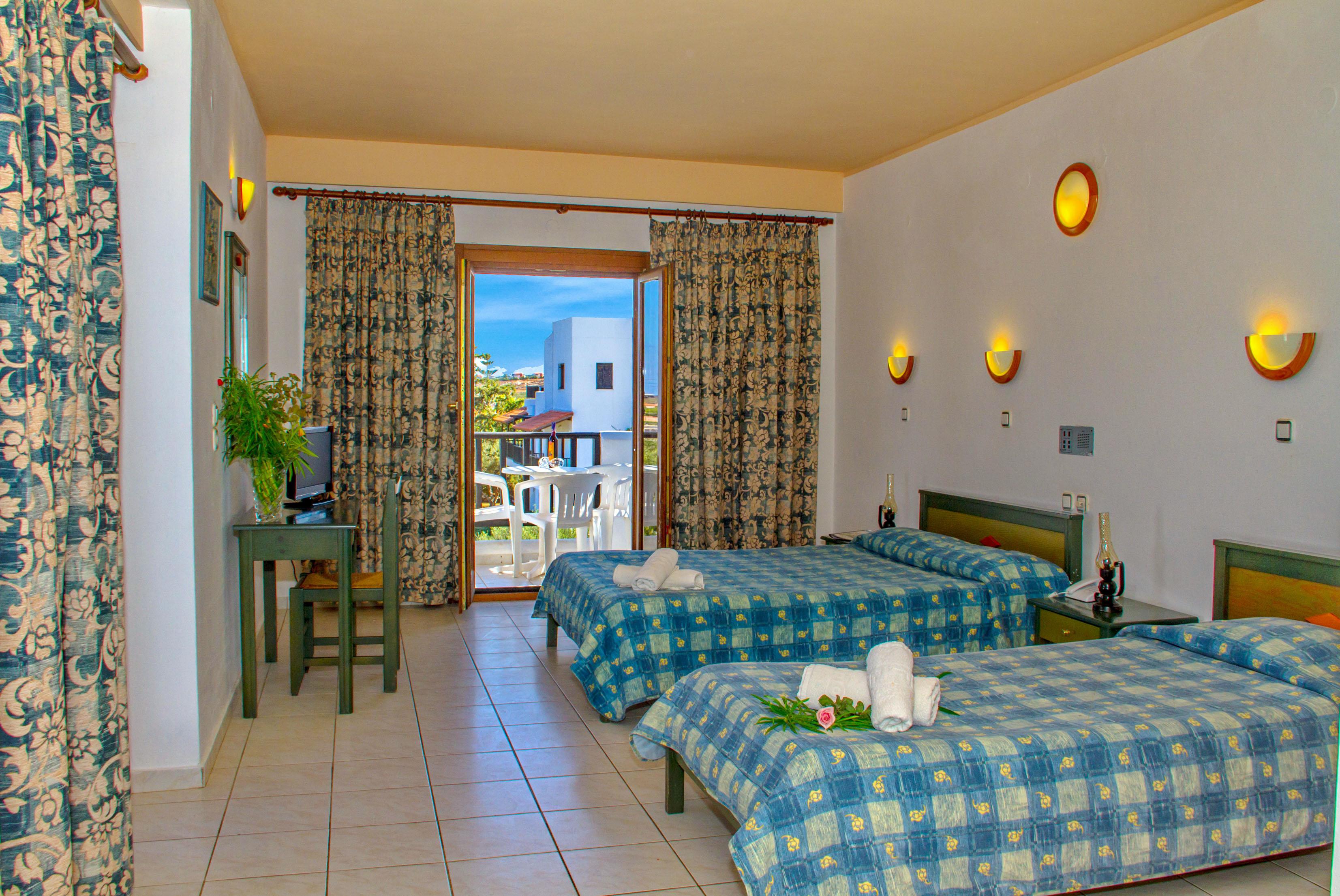 Room, Single, Double Bed, Land View