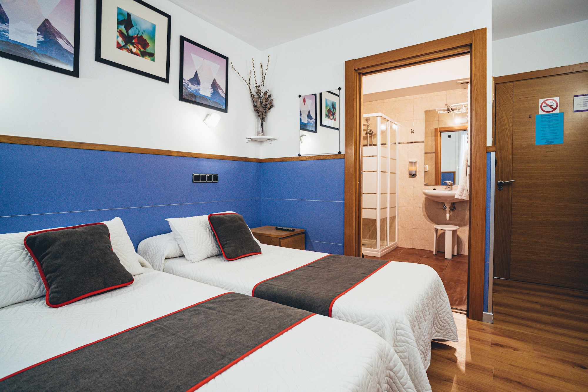ROOM, DOUBLE OR TWIN BED