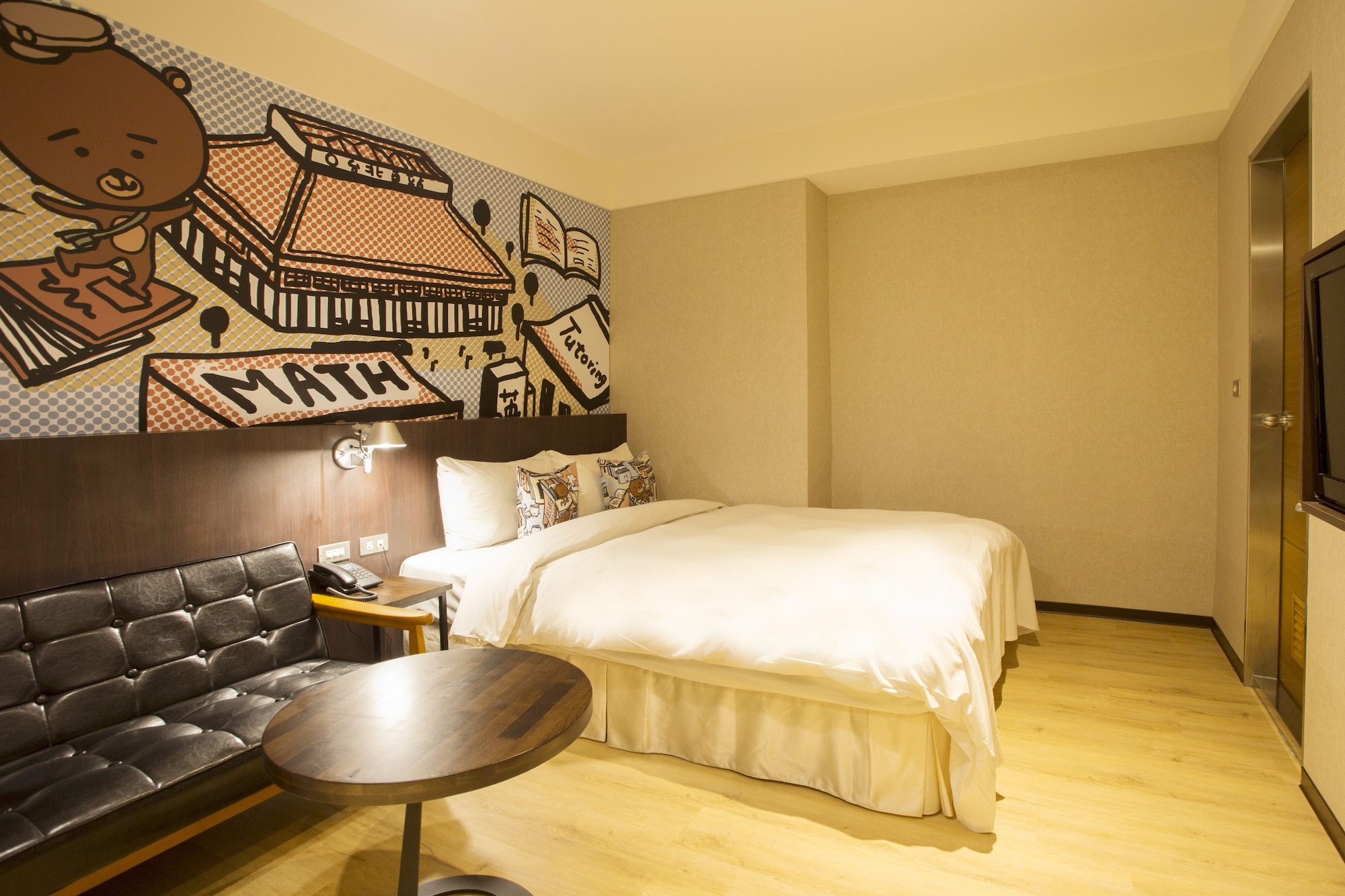 Superior, Double Bed, No Window، Just Live Inn Taipei Station 9/10