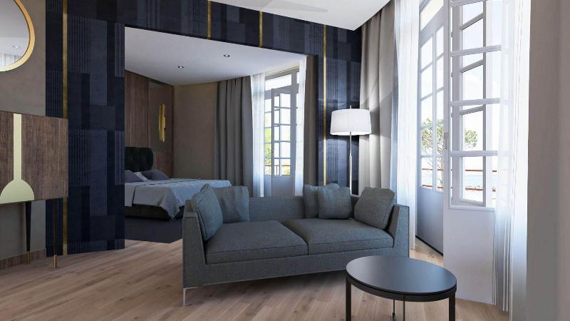 Deluxe, Double Bed, Side Sea View