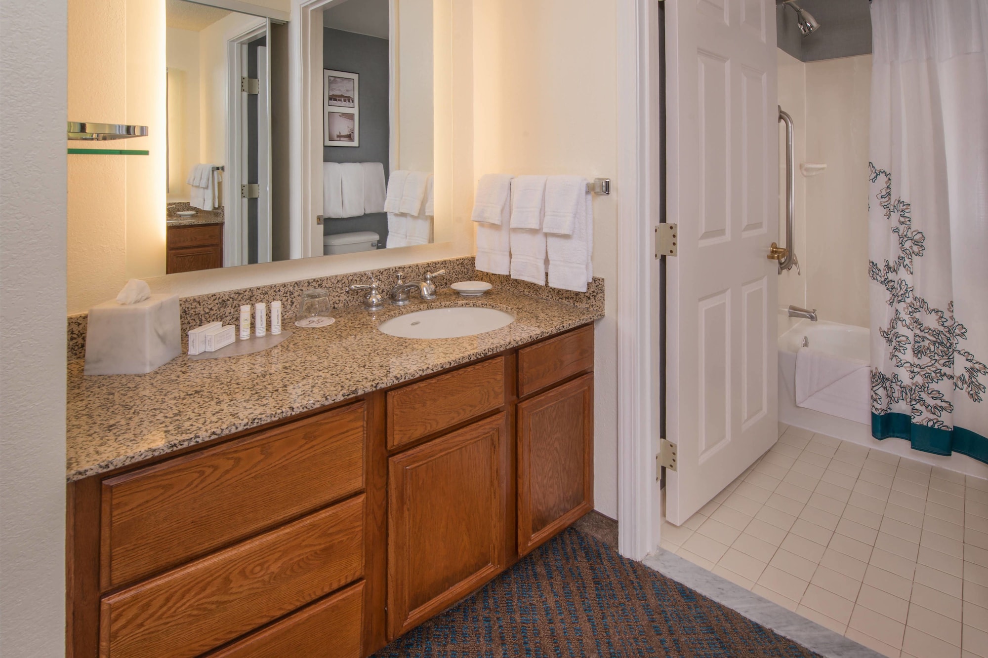 جناح بسرير كوين بغرفة نوم واحدة مع أريكة، Residence Inn By Marriott Arlington At Rosslyn 6/6