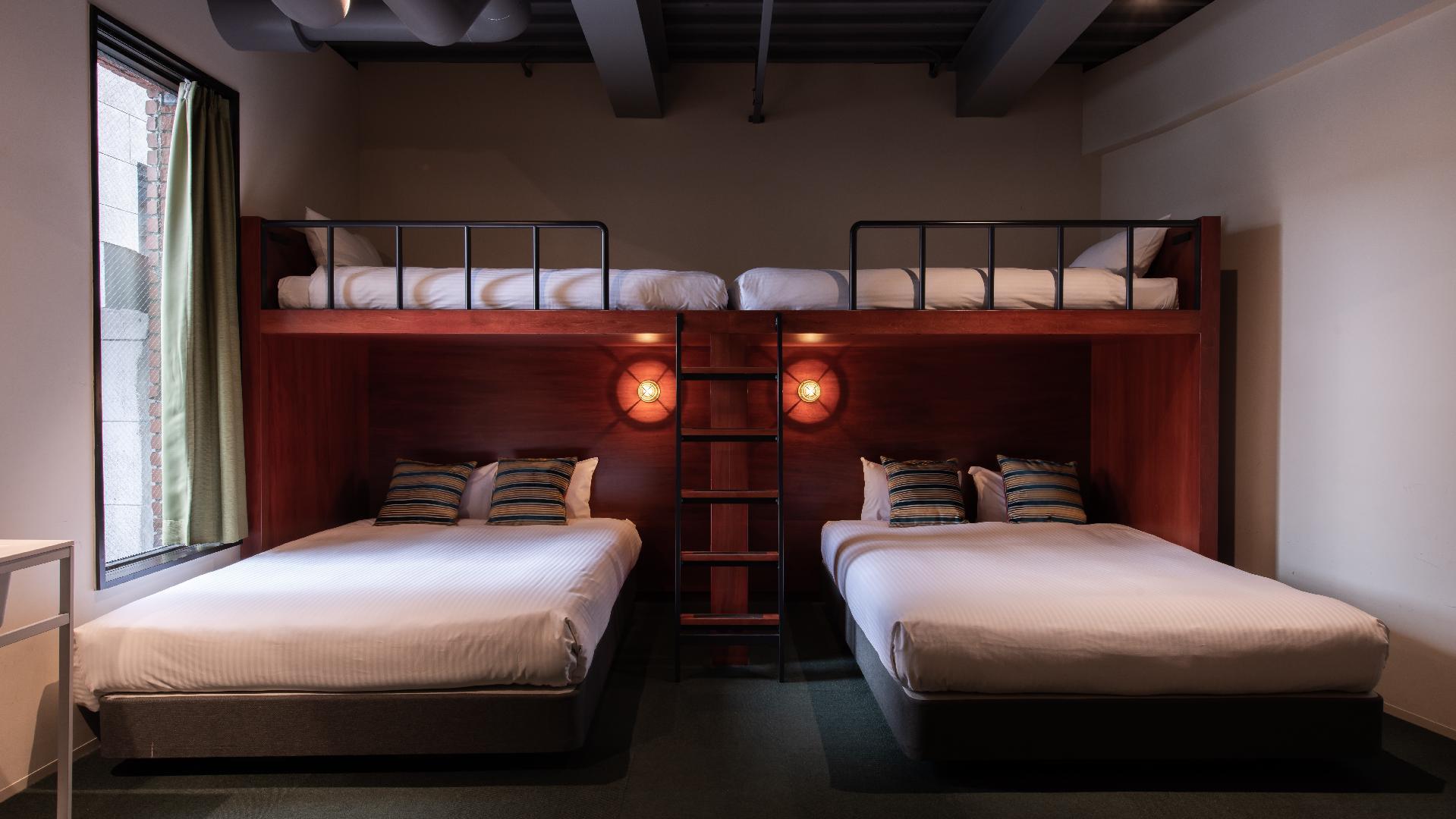 Loft, Guest Room, Moderate, Quadruple, Shared Bathroom