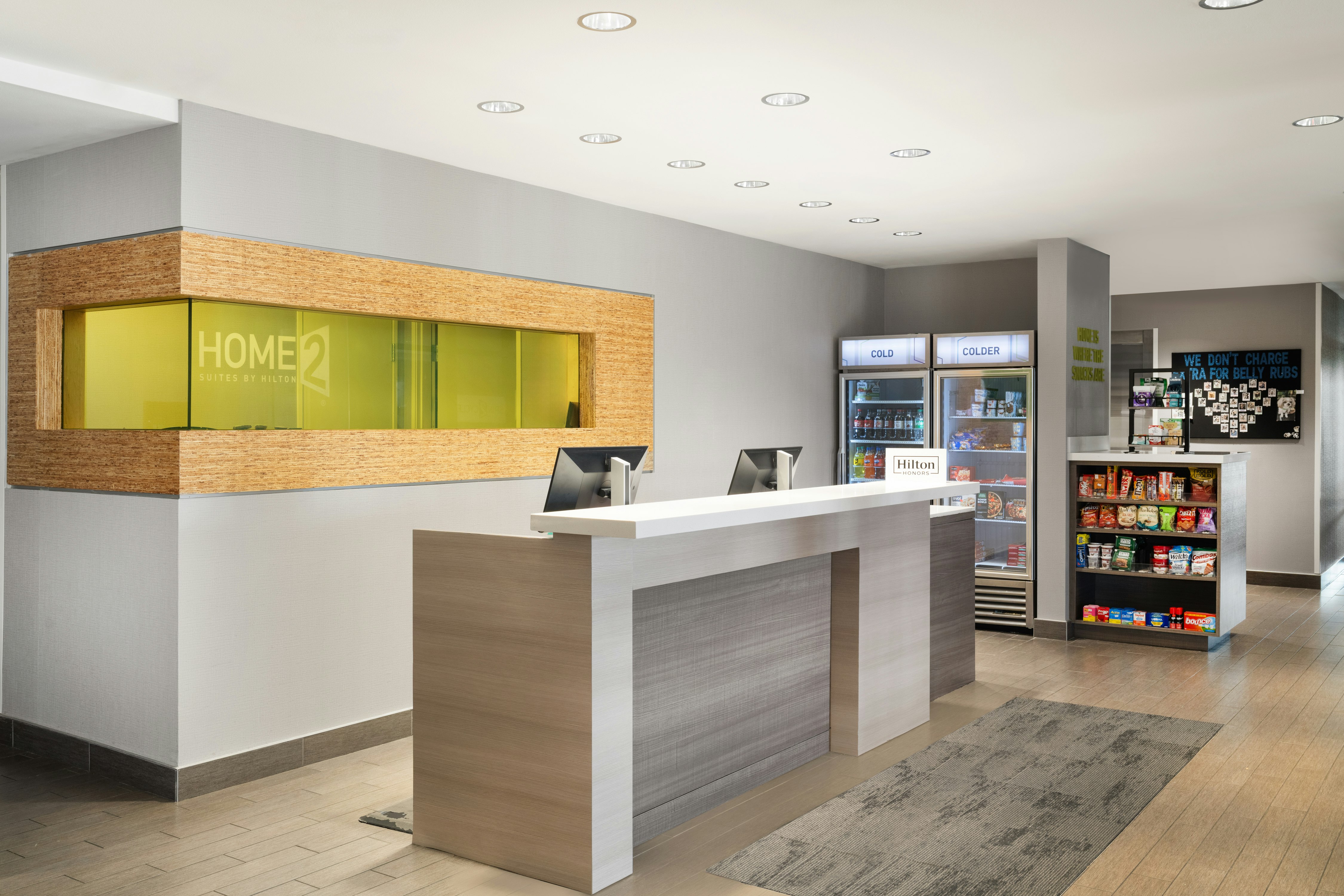 Lobby at Home2 Suites by Hilton Alexandria, ALEXANDRIA - LA
