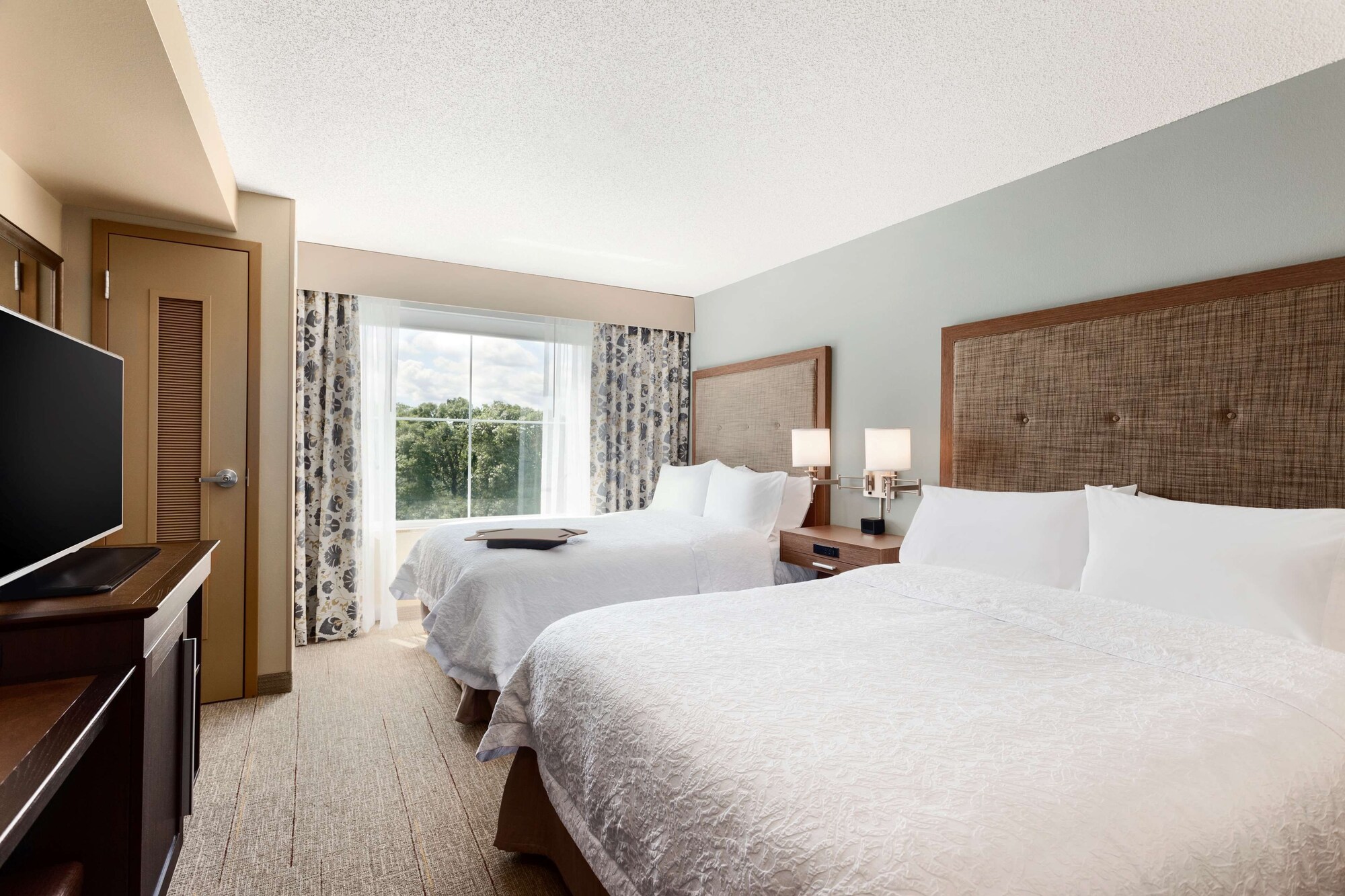 جناح استوديو بسريرين كوين مع أريكة، Hampton Inn & Suites Hershey Near The Park 4/7