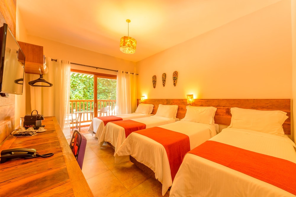 ROOM, QUADRUPLE, BALCONY