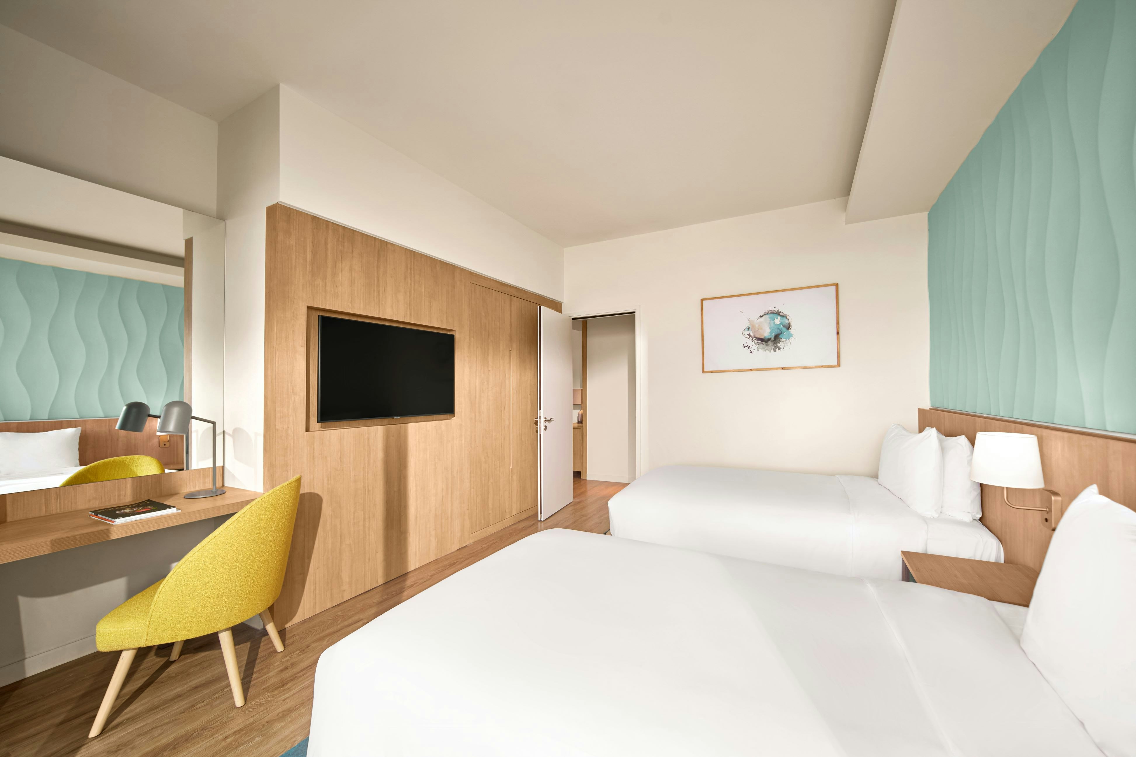 2 Bedrooms, Cabana, Suite, Twin Beds, King Bed, Smoking
