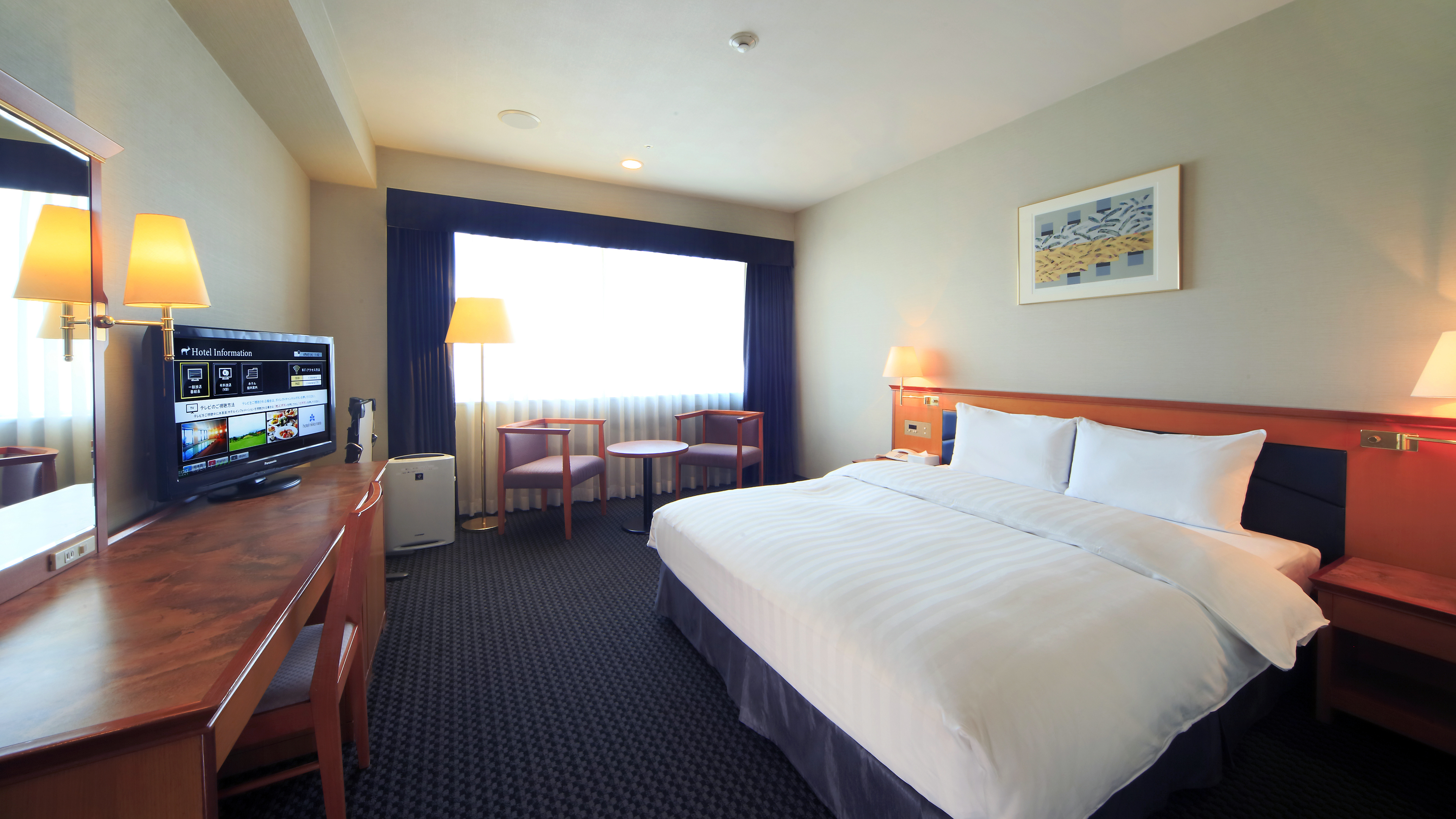 غرفة قياسية بسرير مزدوج، Hotel Nikko Nara 2/2