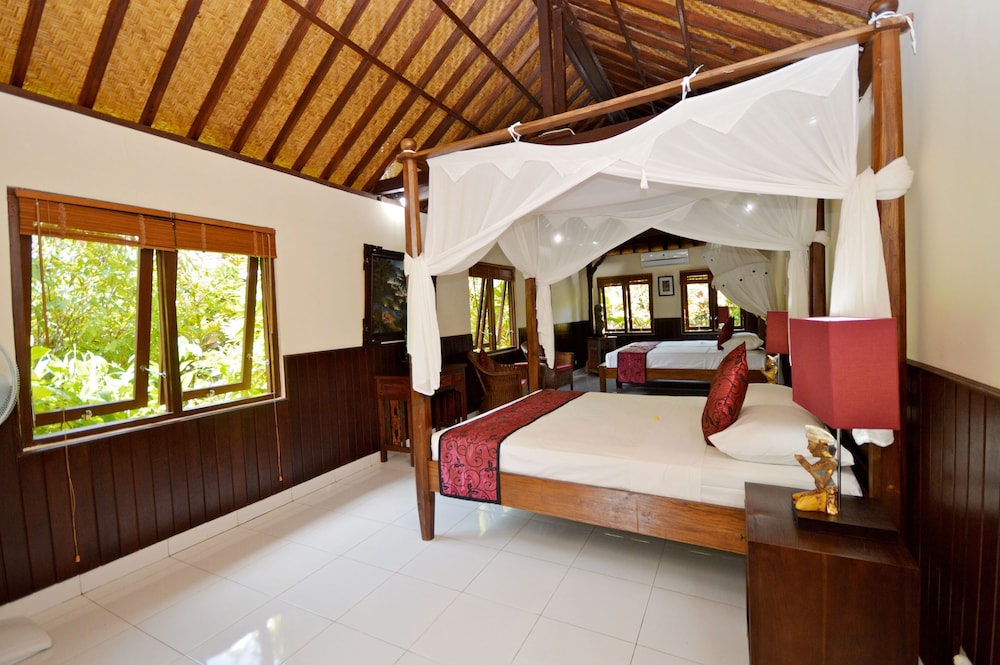 كوخ ديلوكس عائلي بسرير كوين وسرير فردي، Sama's Cottages And Villas 4/6