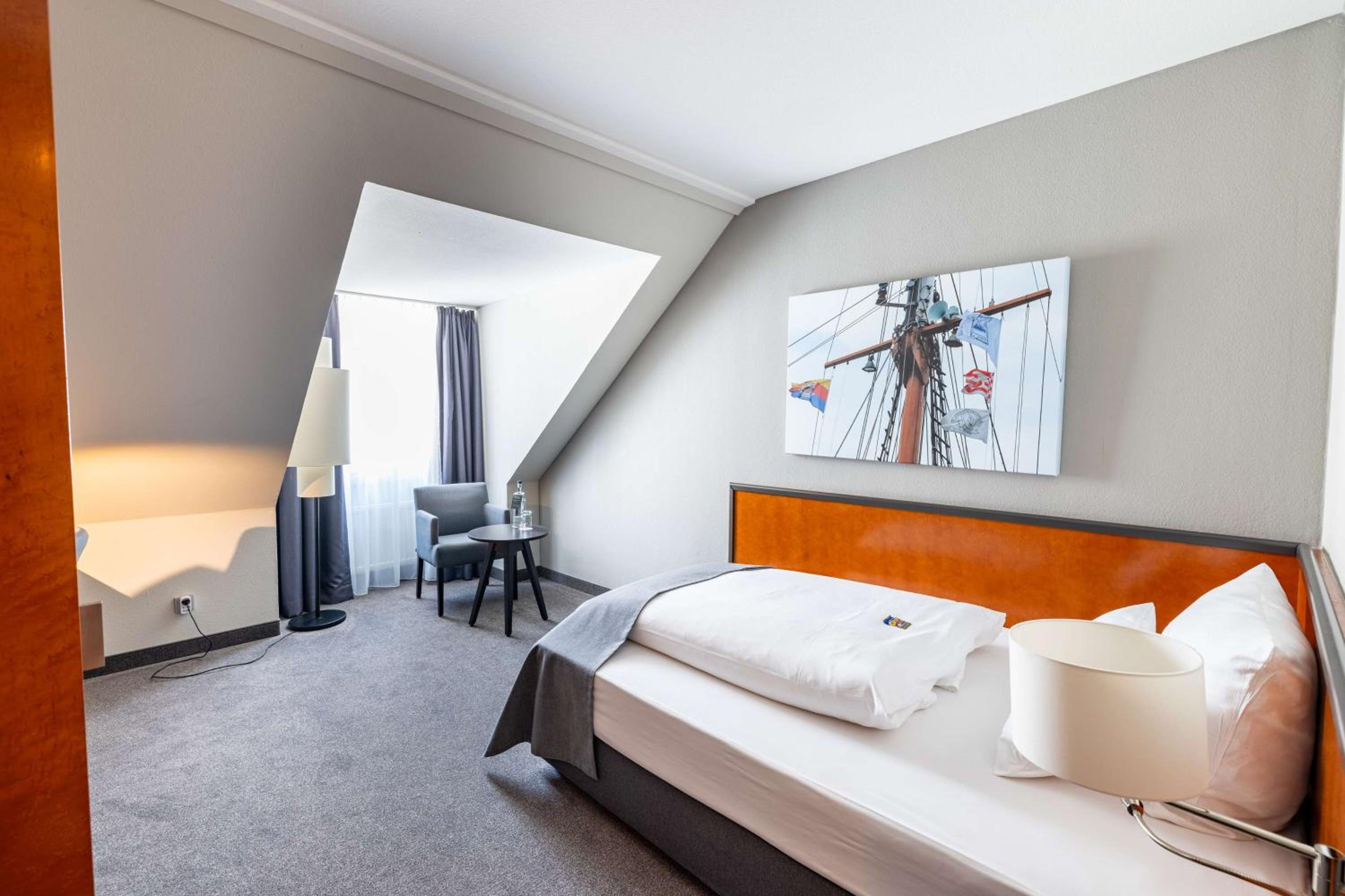 غرفة كومفورت مفردة، Atlantic Hotel Vegesack 3/15