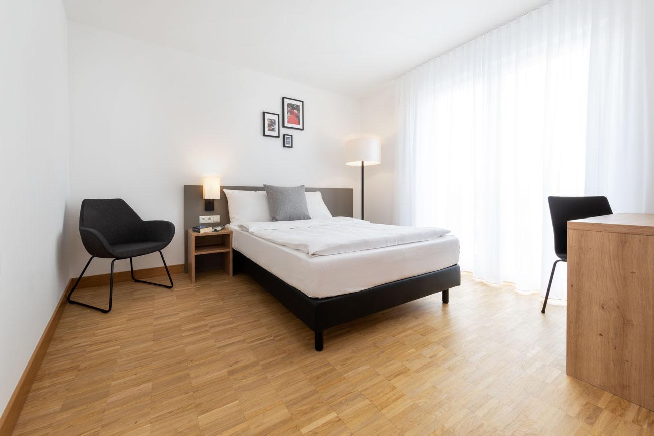 Semi Room, Standard, Semi Double Bed