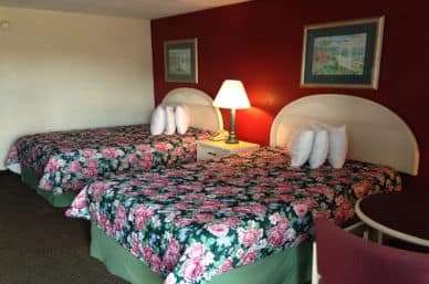 2 Full Beds - Non-Smoking, Micfridge