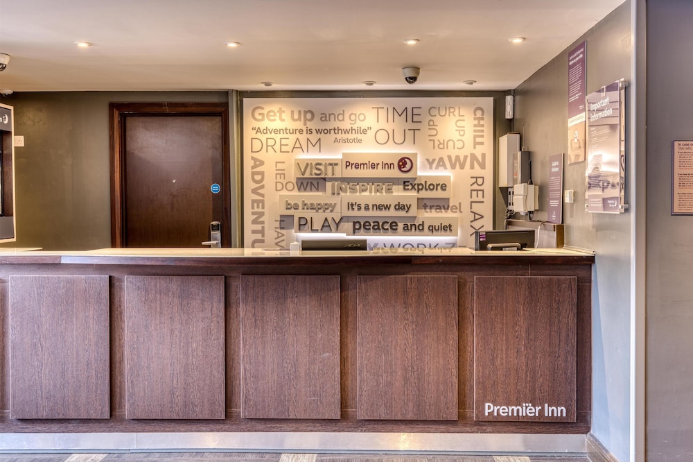 Lobby at Premier Inn Birmingham South Rubery, BIRMINGHAM - UNITED KINGDOM