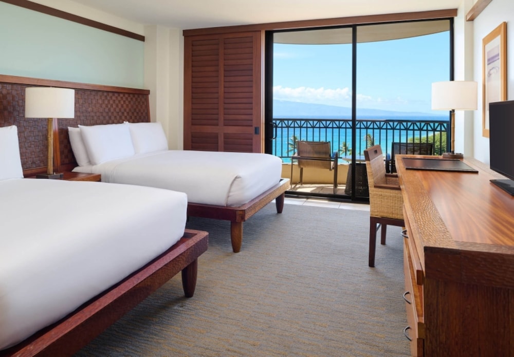 Tower, Deluxe, 2 Double Beds, Ocean View