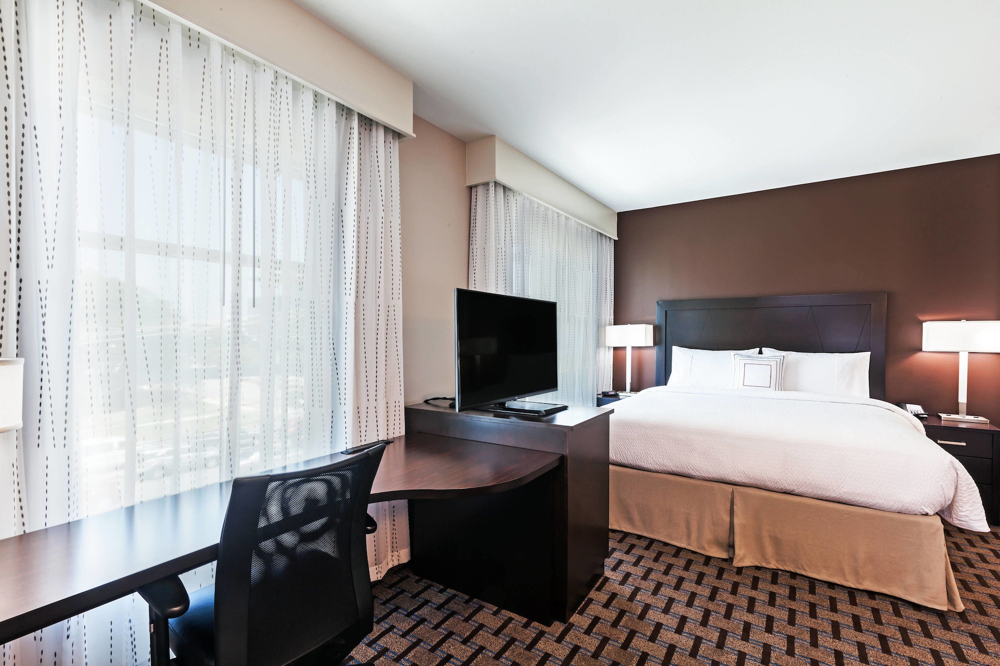 استوديو بسرير كينج مع أريكة لذوي الإعاقة، Residence Inn by Marriott Austin Northwest/The Domain Area 3/9