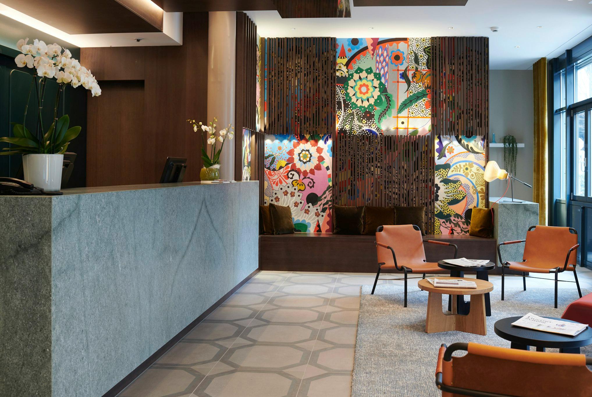 Lobby at Hotel Continental Park, LUCERNE