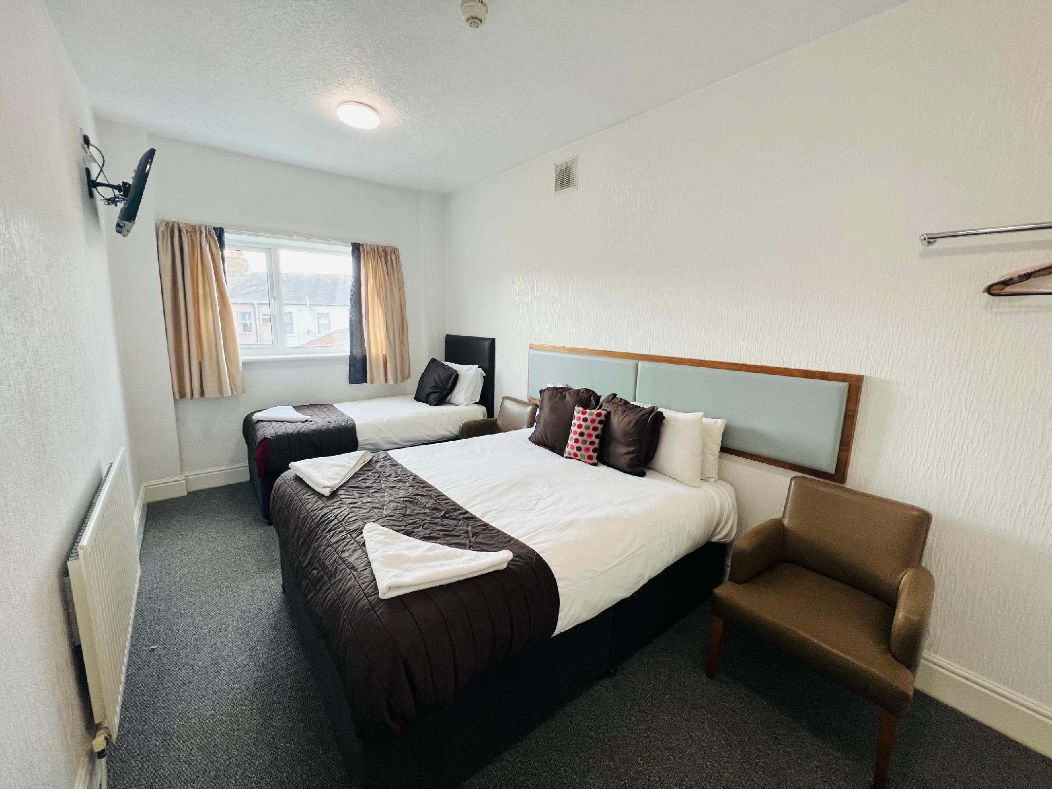 Family, 1 King and 1 Single Beds, Street View