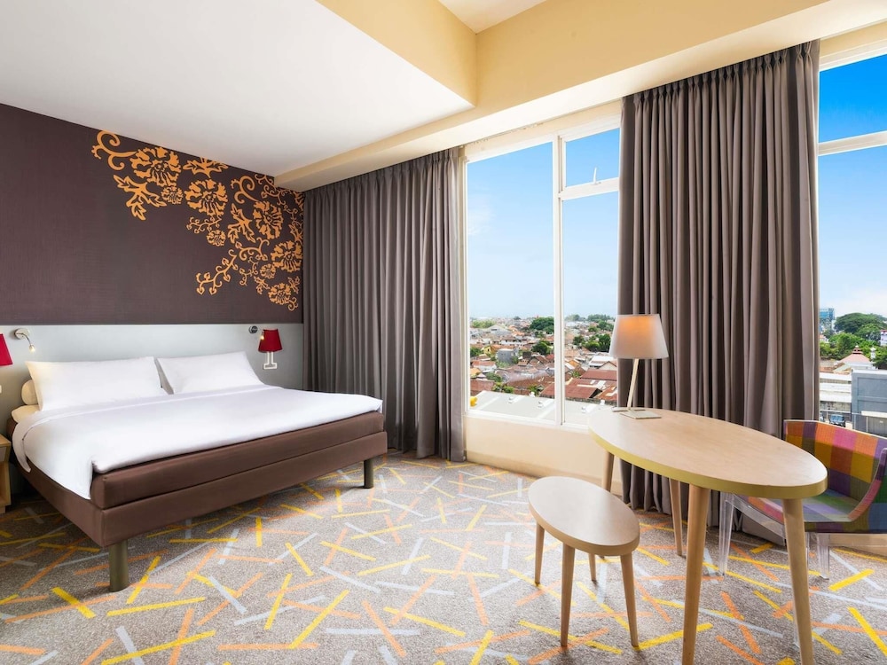 غرفة عائلية بسرير كينج وسرير بطابقين، Ibis Styles Malang 11/17