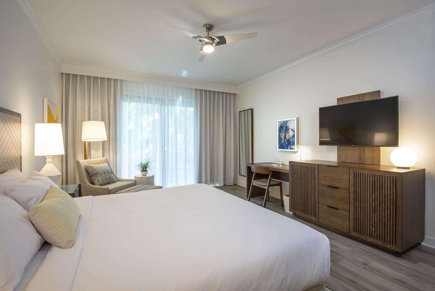 Lanai, Guest Room, King Bed