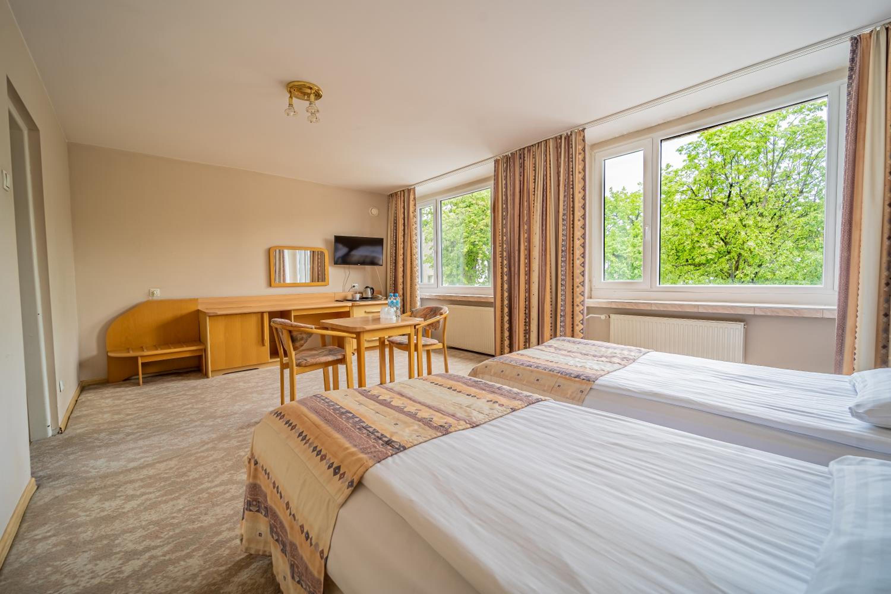 Big, Twin Beds