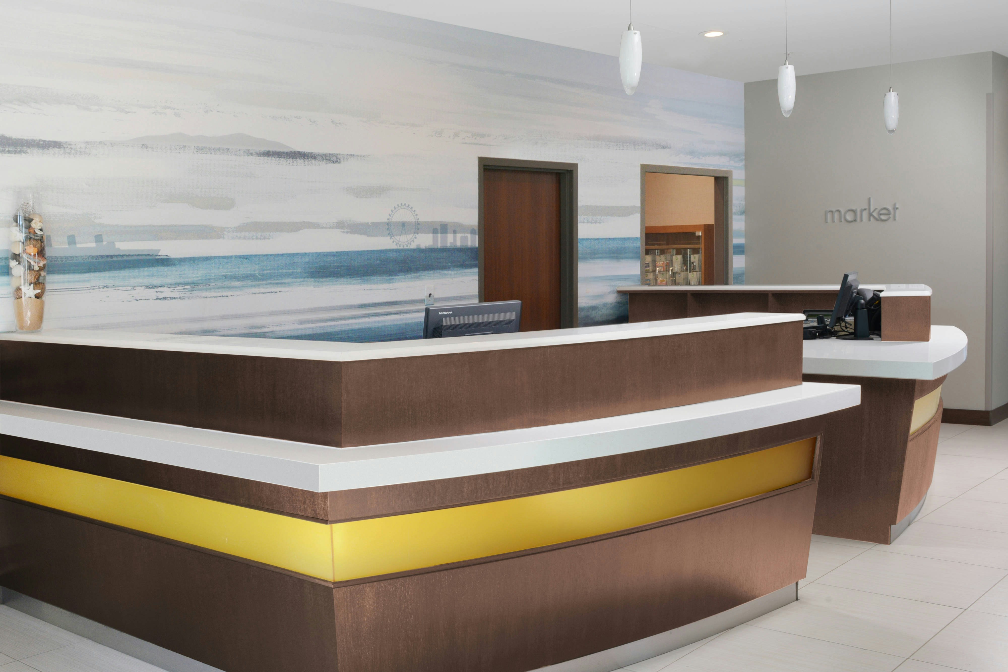 Lobby at Residence Inn By Marriott Long Beach Downtown, LONG BEACH - CA
