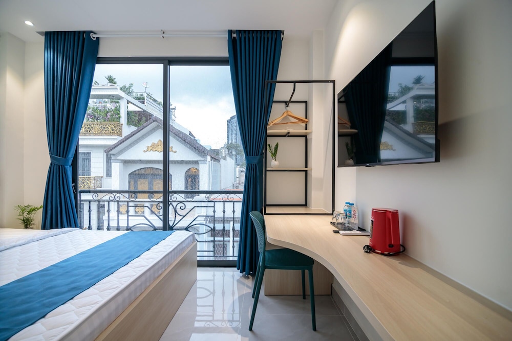 غرفة ديلوكس مفردة بسرير كوين، Bin Bin Hotel 16 - Near Bui Vien Walking Street 8/10