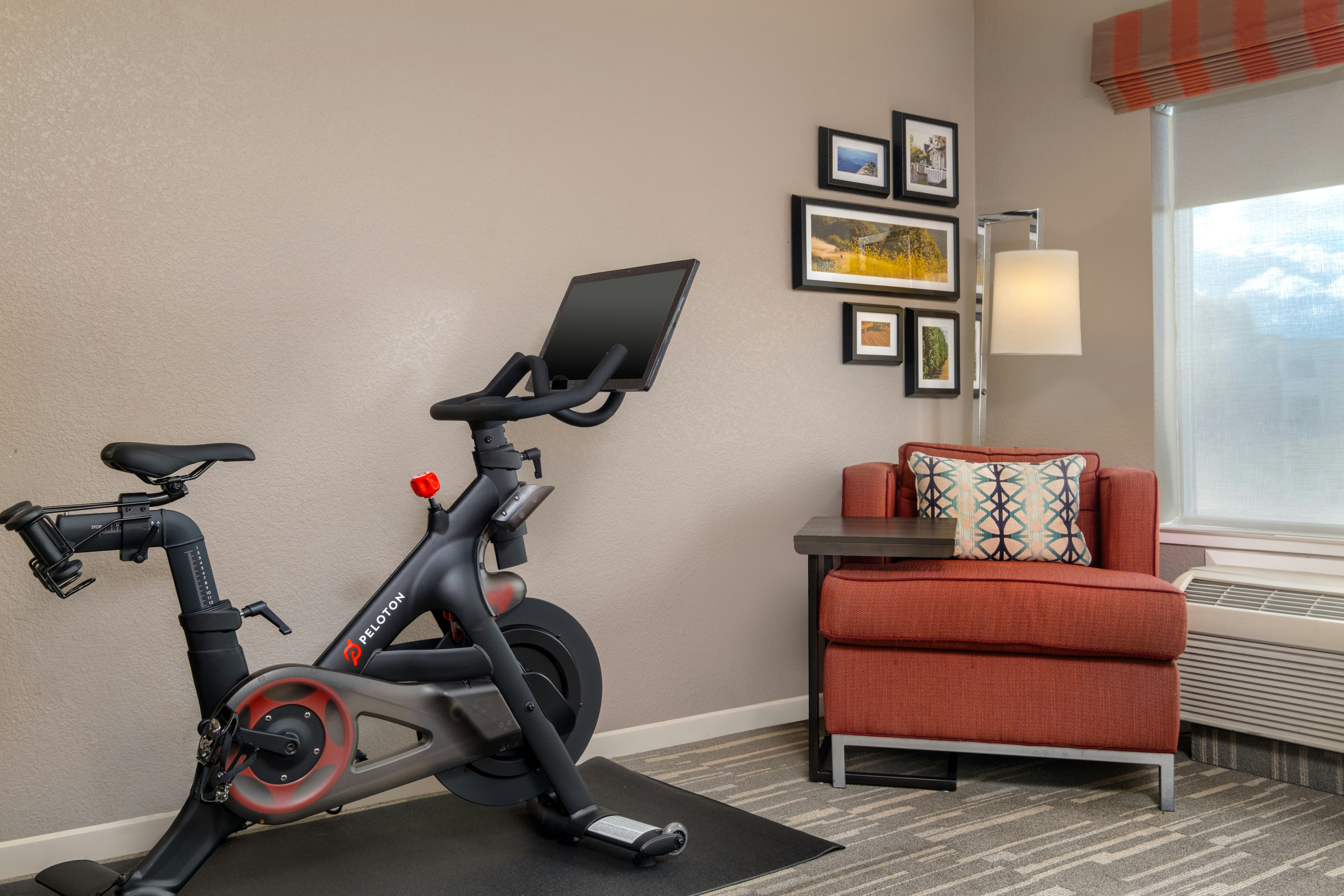 Room, King Bed, Peloton
