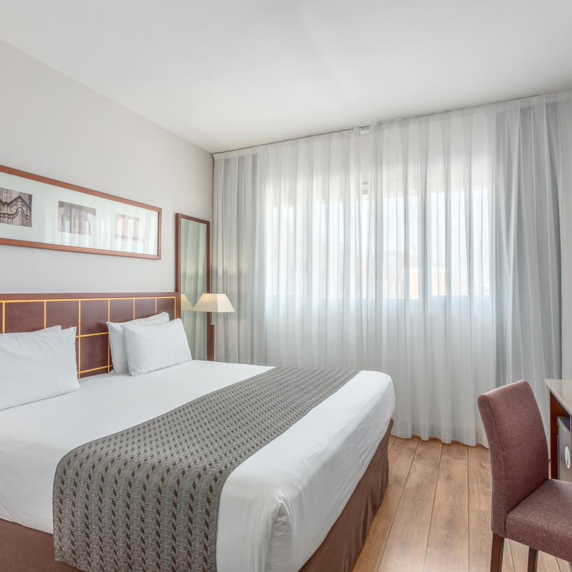 غرفة بسرير مزدوج أو سريرين منفصلين، Eurostars Toledo 6/10
