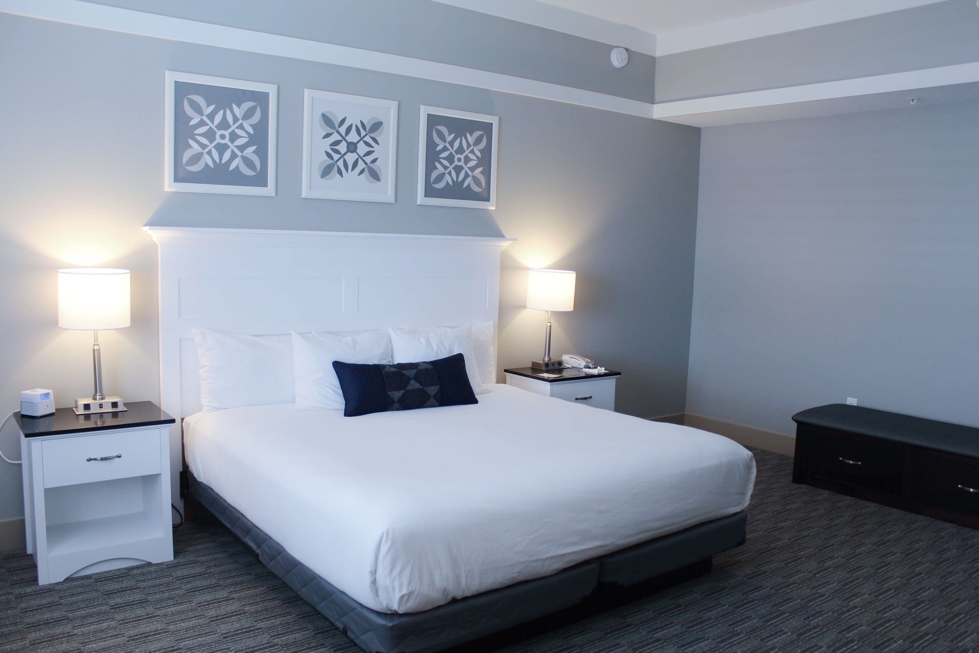 غرفة قياسية بسرير كينج مع أريكة، Carlisle Inn 2/3
