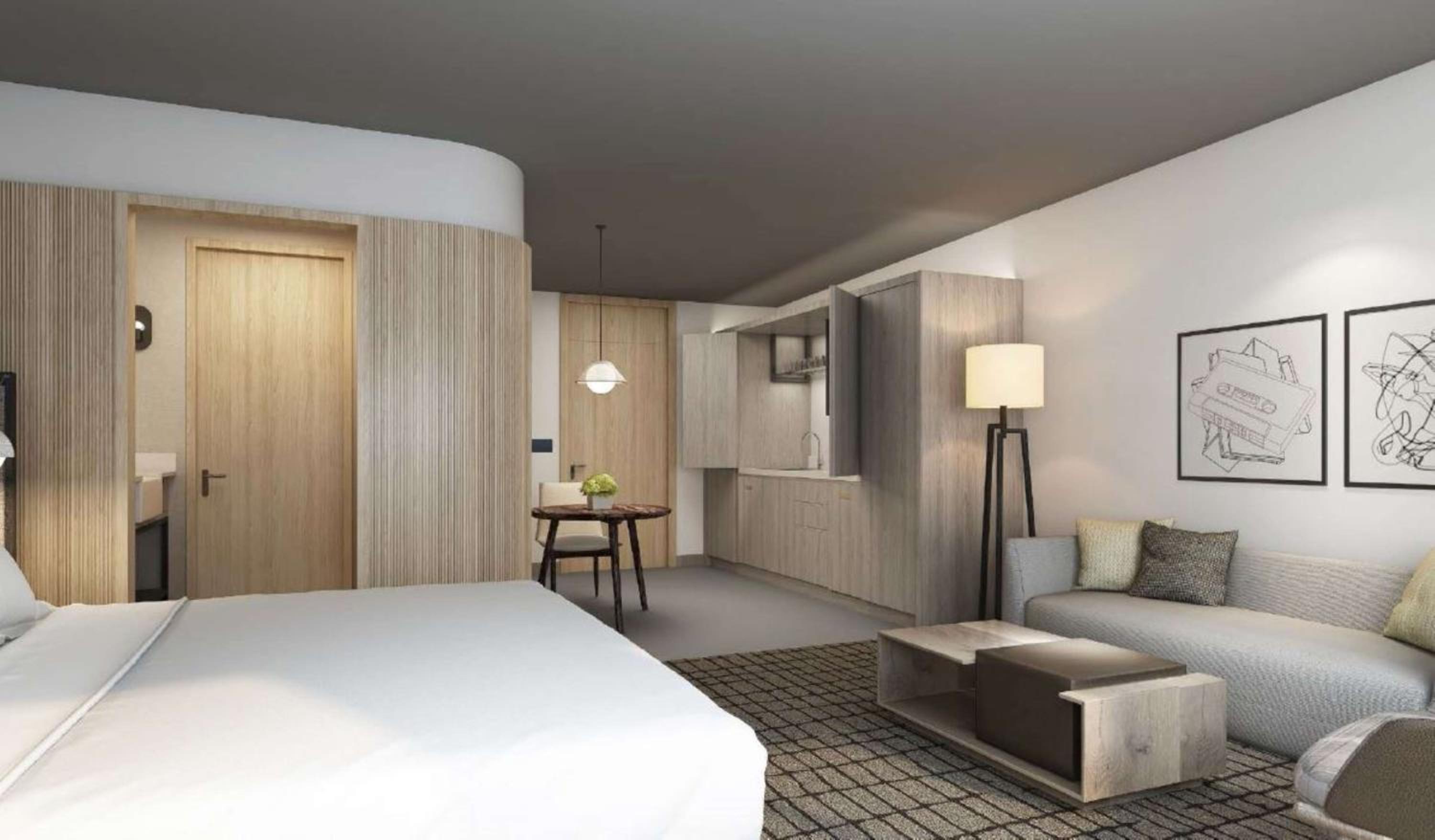 STUDIO, SUITE, KING BED, PELOTON