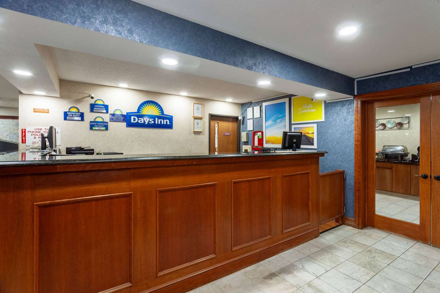 Lobby at Days Inn by Wyndham Wooster, WOOSTER - OH