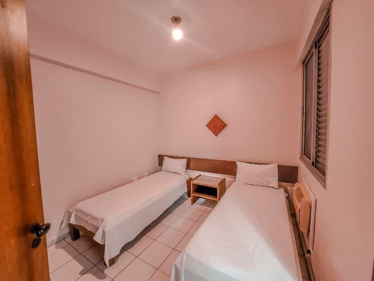 Flat, Twin Beds