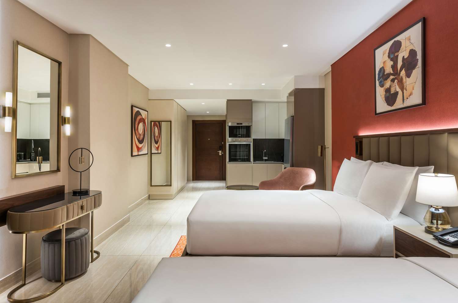 STUDIO, 2 DOUBLE BEDS, BALCONY