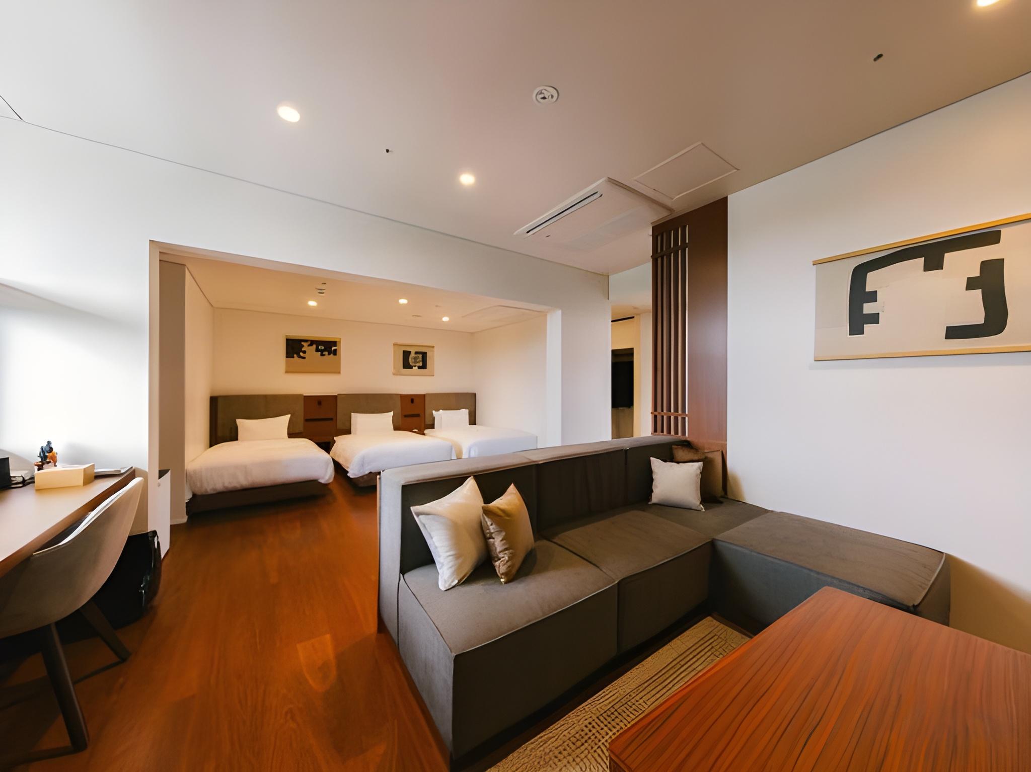 Suite, Triple, 3 Beds, Outdoor Bath